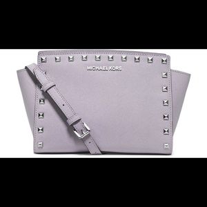 Michael Kors Lilac Purple Studded Bag